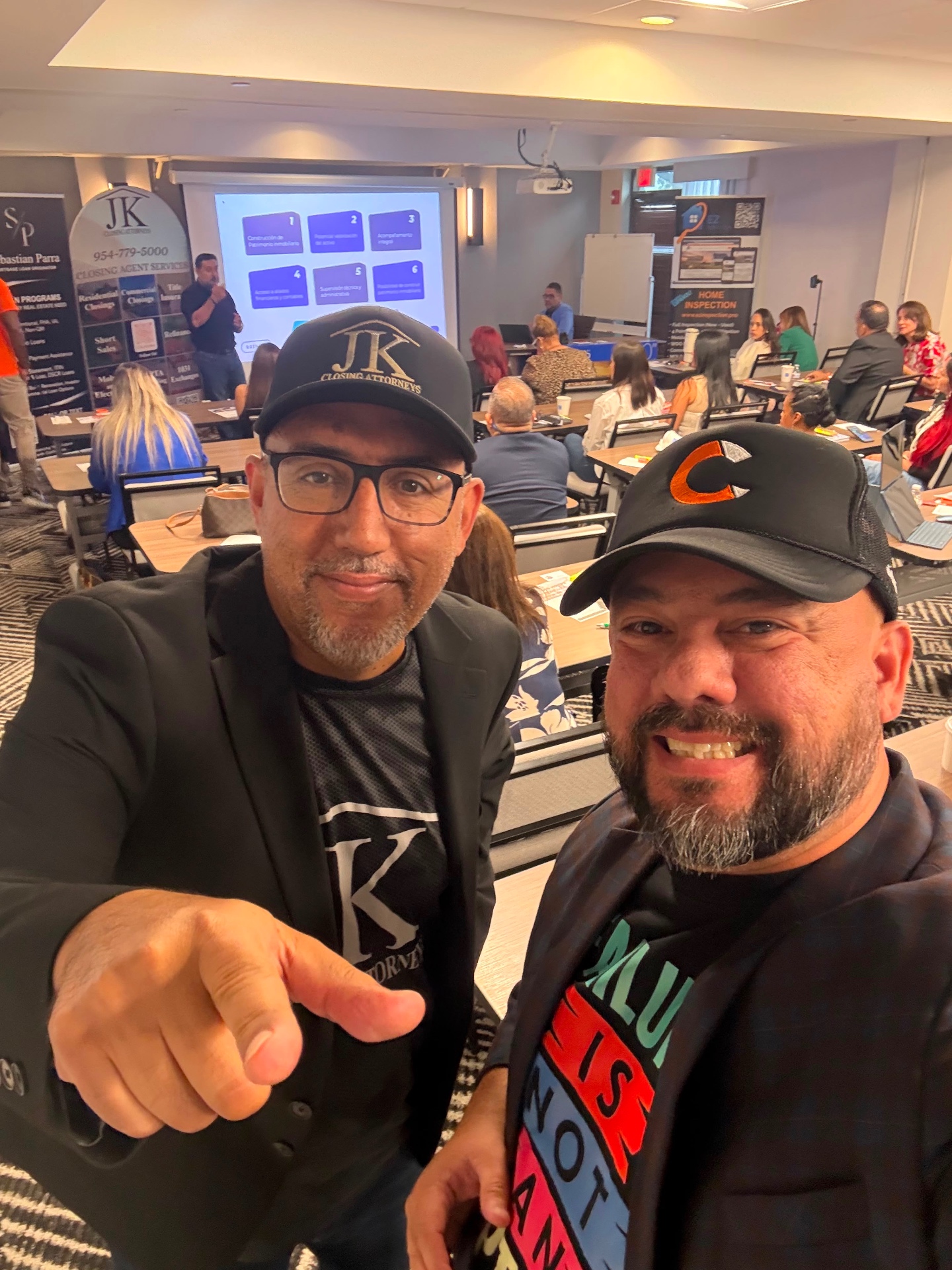 Workshop selfie