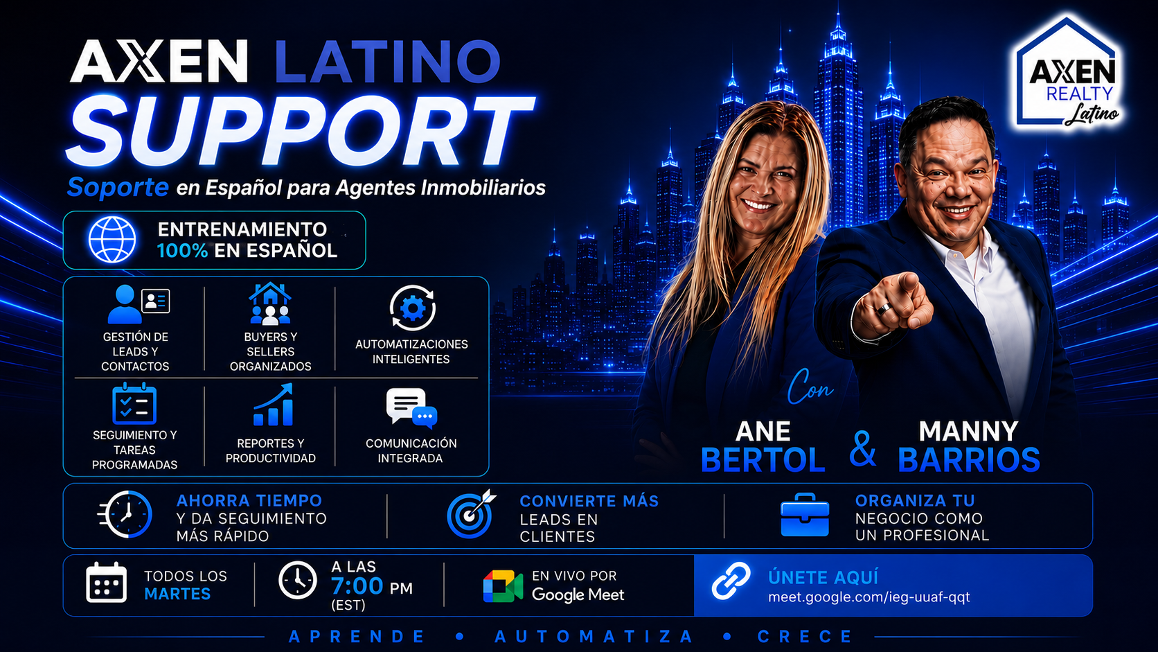 AXEN Latino Support